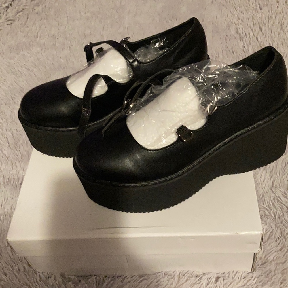 Brand new 3 inch platform Mary Janes! Never worn!